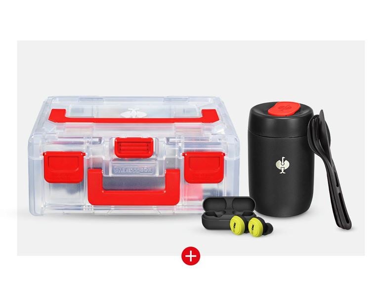 Main view, Tools and accessories, STRAUSSbox small + hearing protection set
