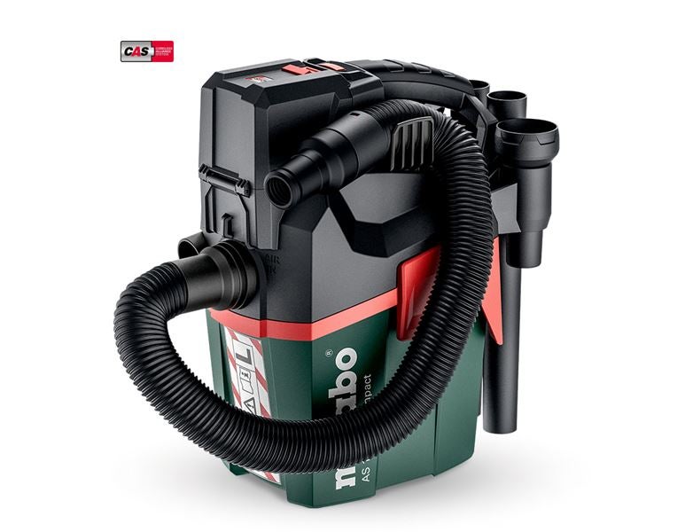 Main view, Electrical tools, Metabo 18.0 V battery compact suction unit AS L