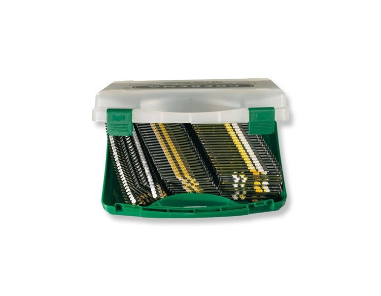 Vue principale, Accessoires d'outillages à air comprimé, Assortim. de clous à tête ronde Prebena de type RK