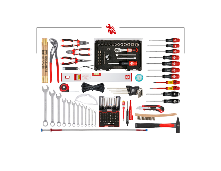 Main view, Tool sets, Tool set Allround professional