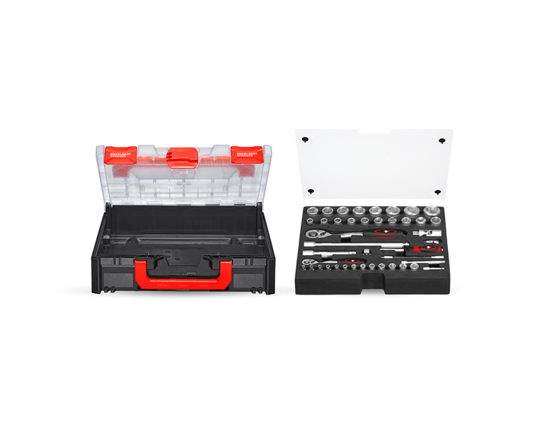 Main view, Tools, Socket wrench set Classic STRAUSSbox