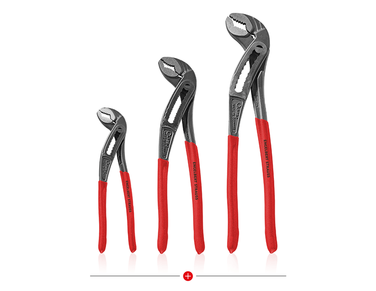 Main view, Tongs, Set: Waterpump Pliers, 3-piece