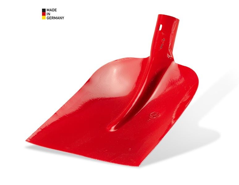 Main view, Construction accessories, Flat Shovel without Handle, red