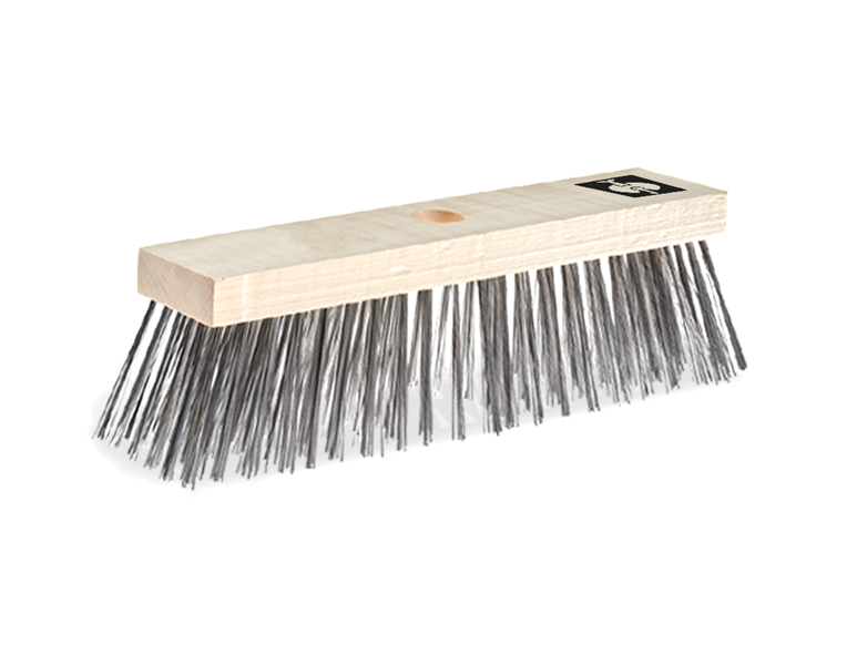 Main view, Brooms, Steel Broom Head