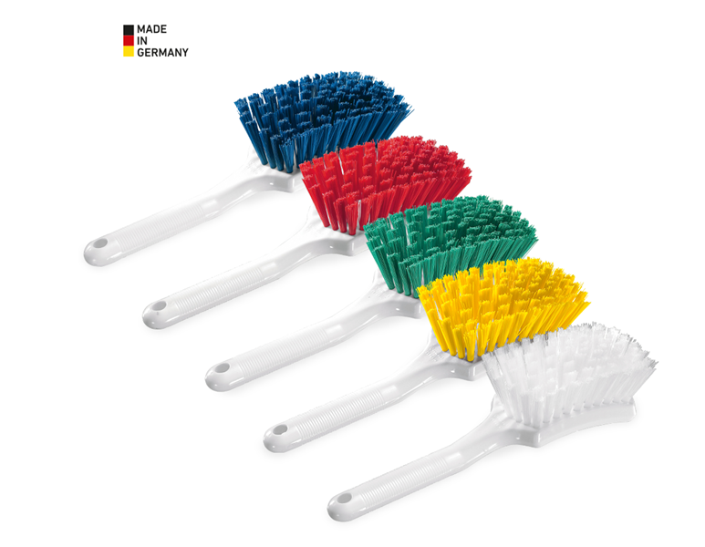 Vue principale, Besoin opérationnel, Brosses à manche, bleu