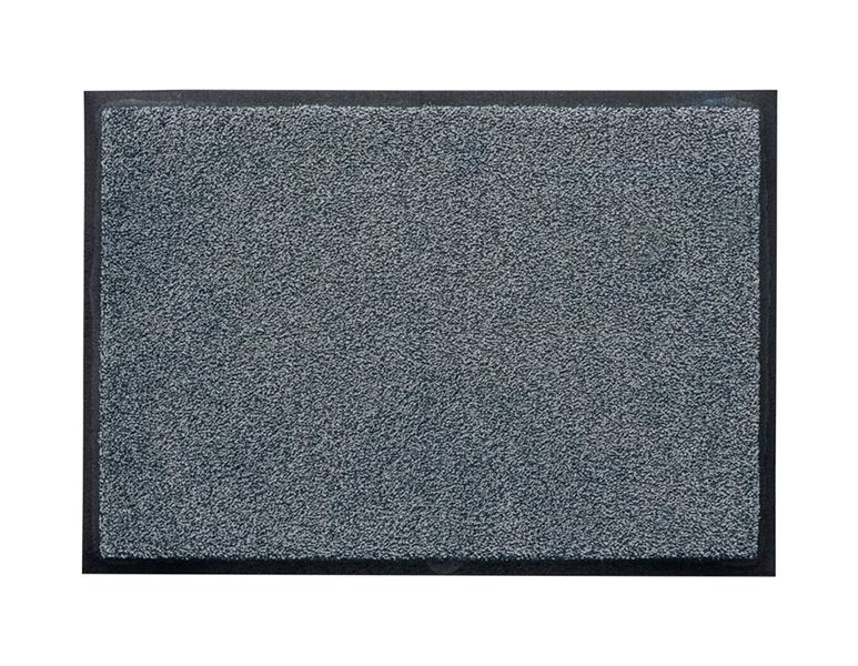 Vue principale, Equipement d'atelier | Equipement de bureau, Tapis confort avec bord en caoutchouc, noir/gris clair