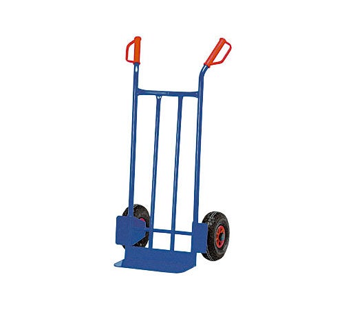 Vue principale, Appareils de transport, Diable en tube d'acier, 250 kg