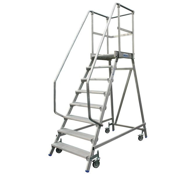 Main view, Workshop & Office equipment, KRAUSE Mobile platform ladder