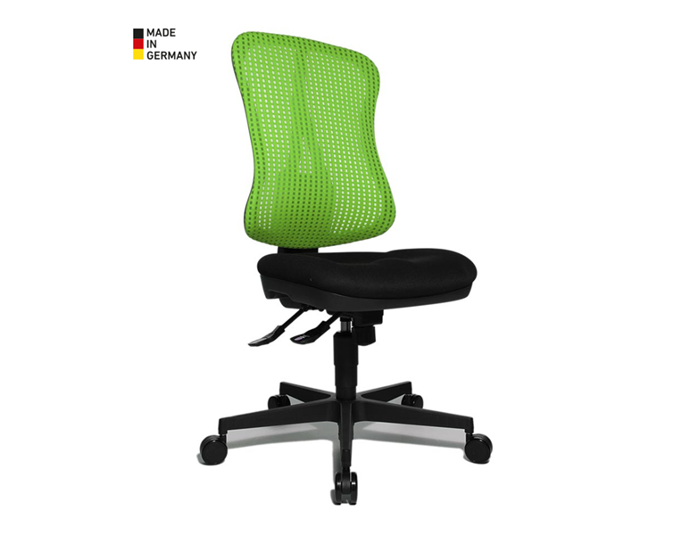 Vue principale, Besoin opérationnel, Chaise de bureau rotative Head Point SY, vert