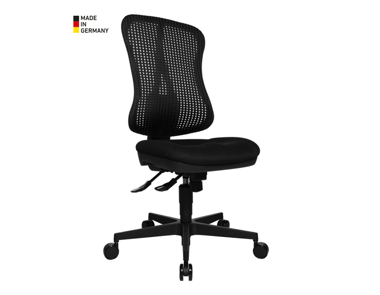 Vue principale, Besoin opérationnel, Chaise de bureau rotative Head Point SY, noir