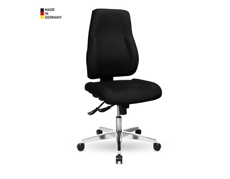 Vue principale, Besoin opérationnel, Chaise de bureau rotative Komfort, noir