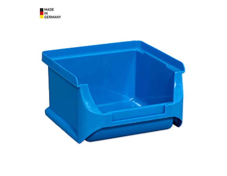 Main view, Sorting, Open storage box 1 100x100x60mm, blue