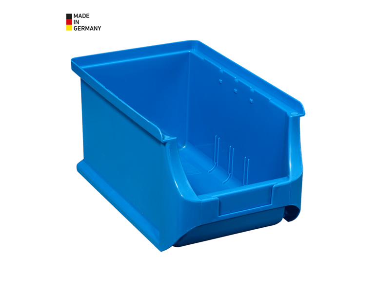 Main view, Sorting, Open storage box 3 235x150x125 mm, blue