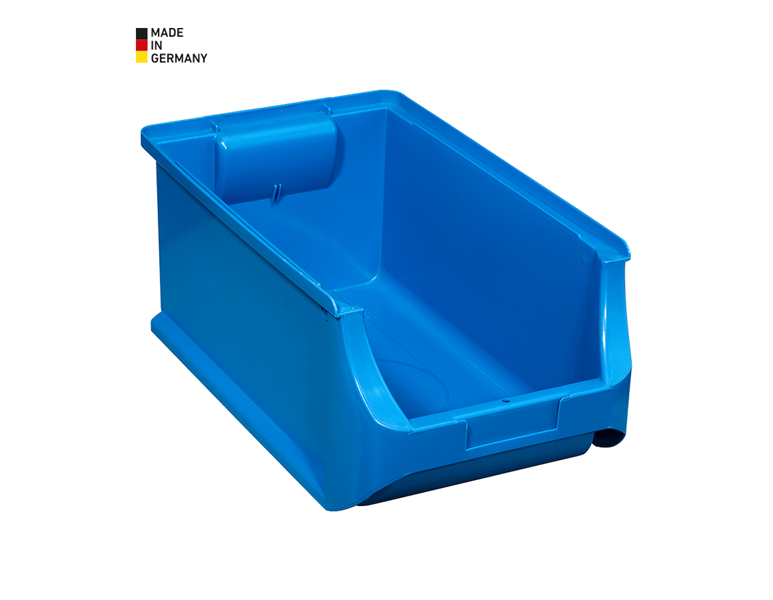 Main view, Sorting, Open storage box 4 355x205x150mm, blue