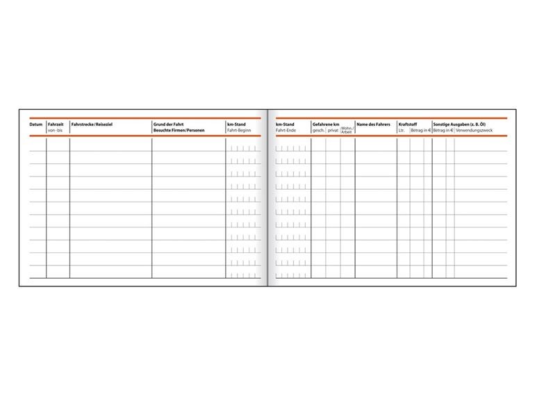 Vue principale, Carnets de formulaire, Blocs formulaire Sigel carnet de route VP + camion