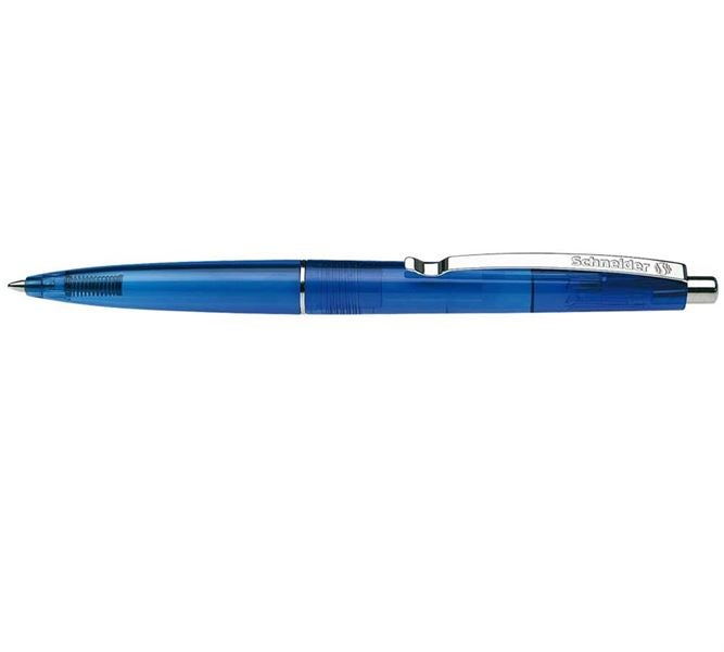 Main view, Writing | Correcting, Schneider Retractable Ballpoint, blue