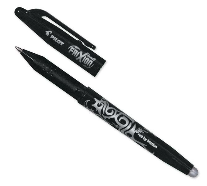 Main view, Writing | Correcting, PILOT Ink Roller Pen Frixion, black