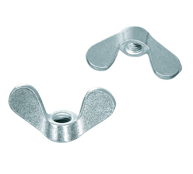 Main view, Nuts, Wing nut DIN 315 malleable iron