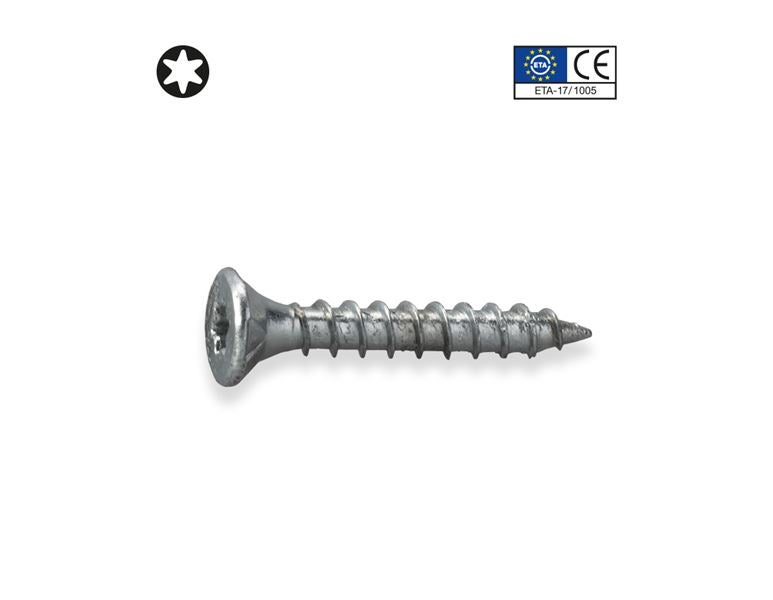 Main view, Countersunk head screws, Universal screw plus with countersunk, VG, vz
