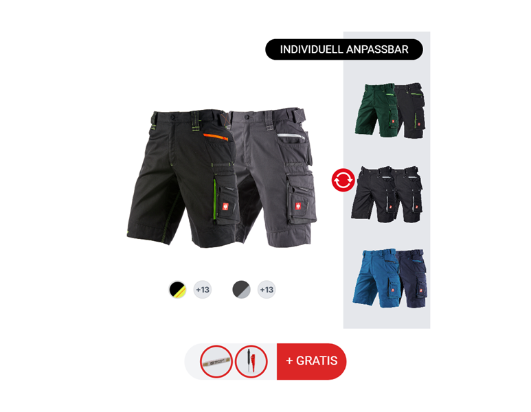 HERREN-SET: 2x Short e.s.motion 2020