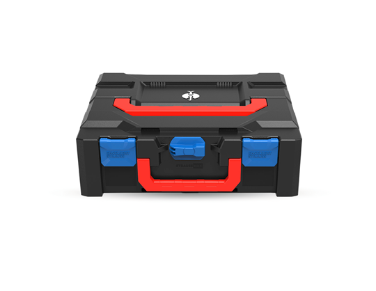 Main view, STRAUSSbox 145 midi+ Color, gentianblue