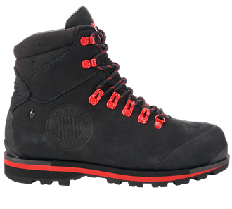 Vue principale, FCB ALPINE SAFETY BOOT S7L HIGH, black/straussred