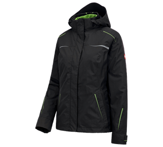 Vue principale, Veste de fonction 3 en 1 e.s.​motion 2020,​femmes, noir/vert d'eau
