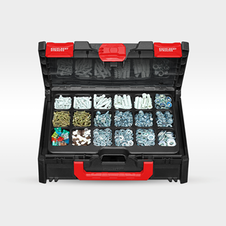 Vue 3, STRAUSSbox 118 midi tool insert, 18-compartiments