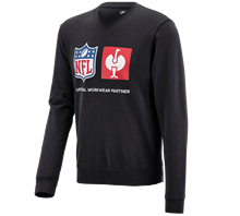 Vue principale, NFL Sweatshirt cotton, noir