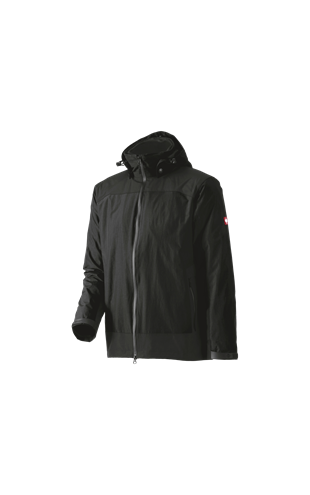 e.s. 3 in 1 functional jacket, men black | Strauss
