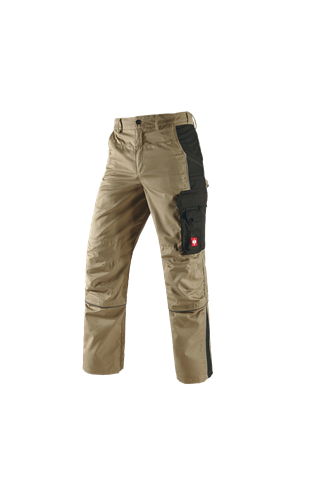 Arbeitshosen Herren Zip-Off Outdoor Hose | Elastische Taktikhose Mit Verstärkten Knien | Baumwolle-Leinen Mix