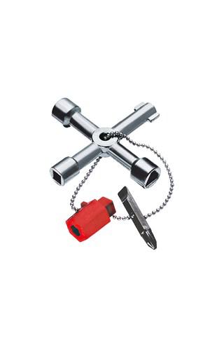 68000293 HENSEL - Schlüssel | für Schaltschränke; 8 mm Dreieck; HENSEL-DS-1 | Transfer Multisort Elektronik Deutschland