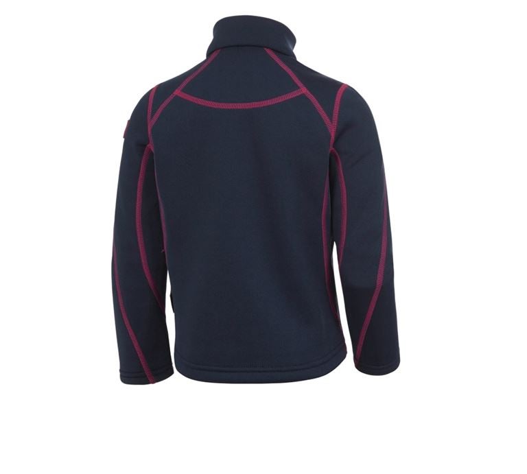 Pull de f thermo stretch e s motion 2020 enfants bleu foncé/magenta