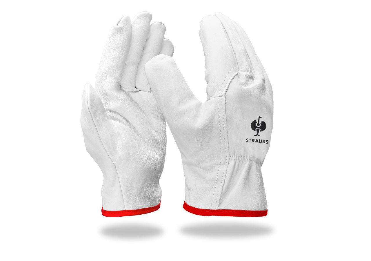 Leather: Nappa leather driving gloves Driver