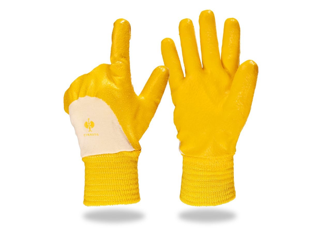 Coated: Nitrile winter gloves Monza