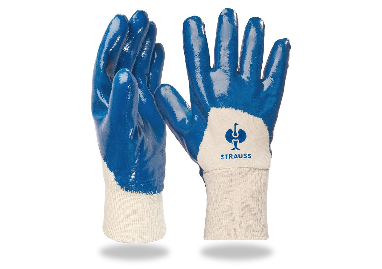 Coated: Nitrile gloves ESH N660