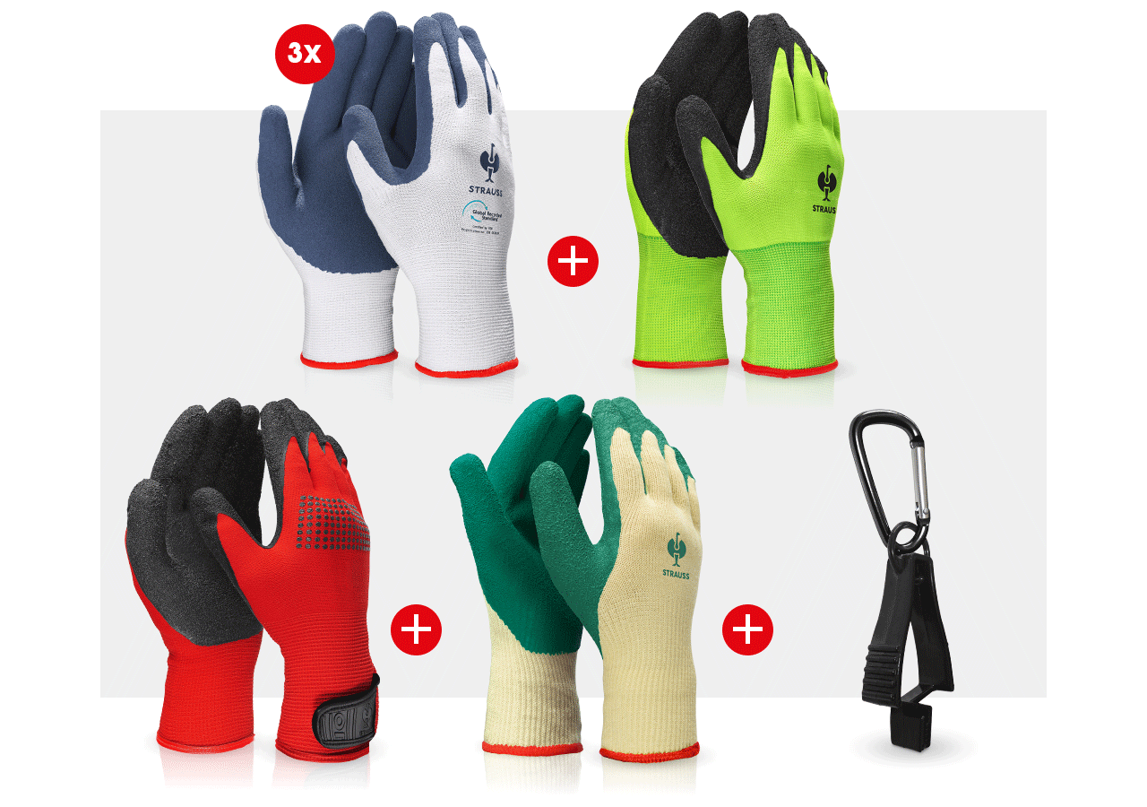 Sets | Accessories: Professional glove set latex II