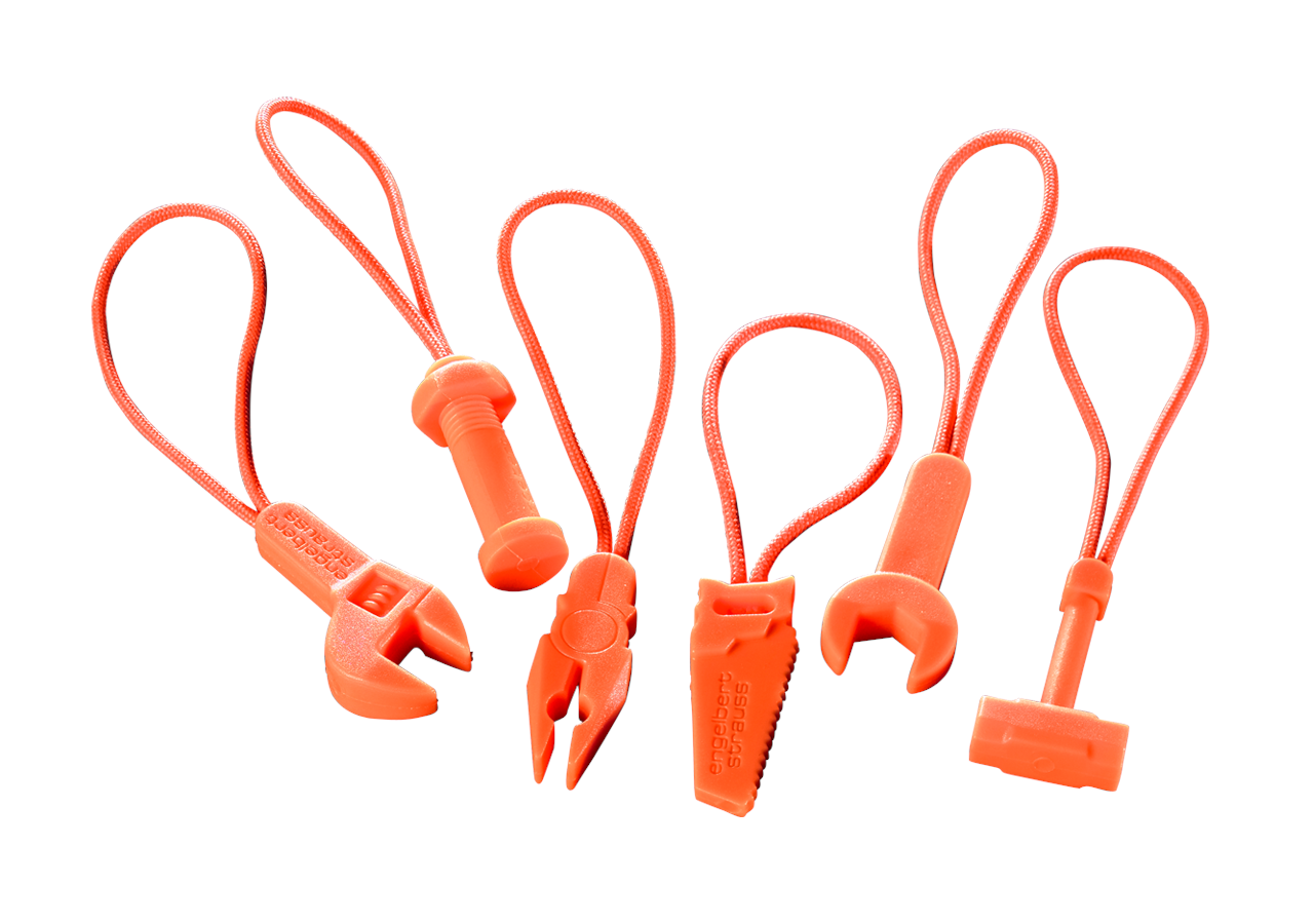 Accessoires: Kit de fermetures e.s.motion 2020 + orange fluo
