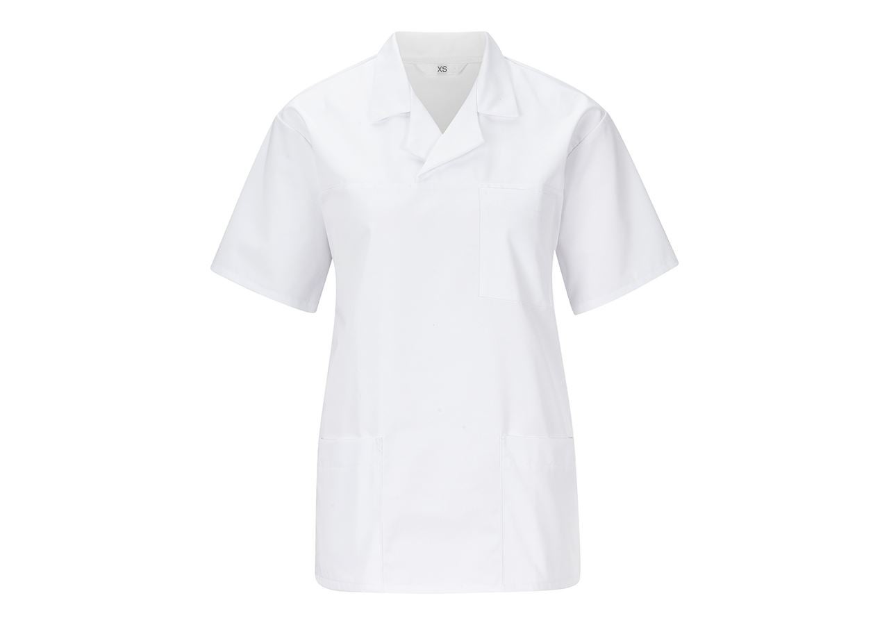 Shirts & Co.: Schlupfjacke Menorca + weiß