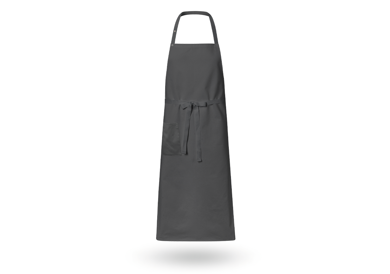 Aprons: Bib Apron Villach + grey