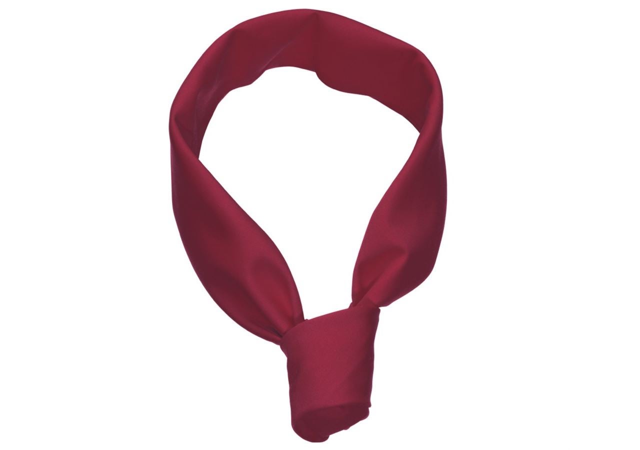 Accessoires: Foulard en triangle + bordeaux