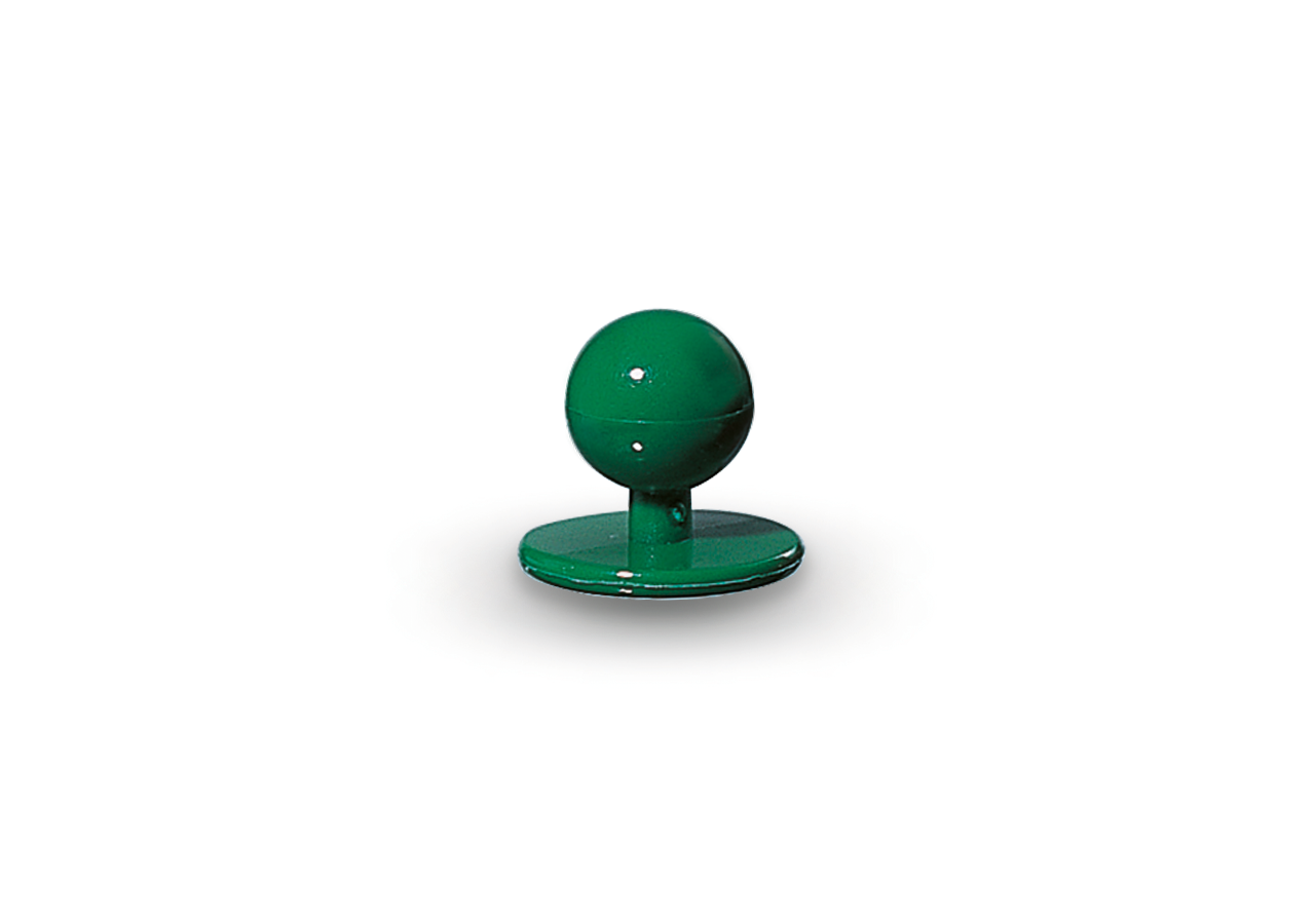 Accessoires: Boutons boules + vert