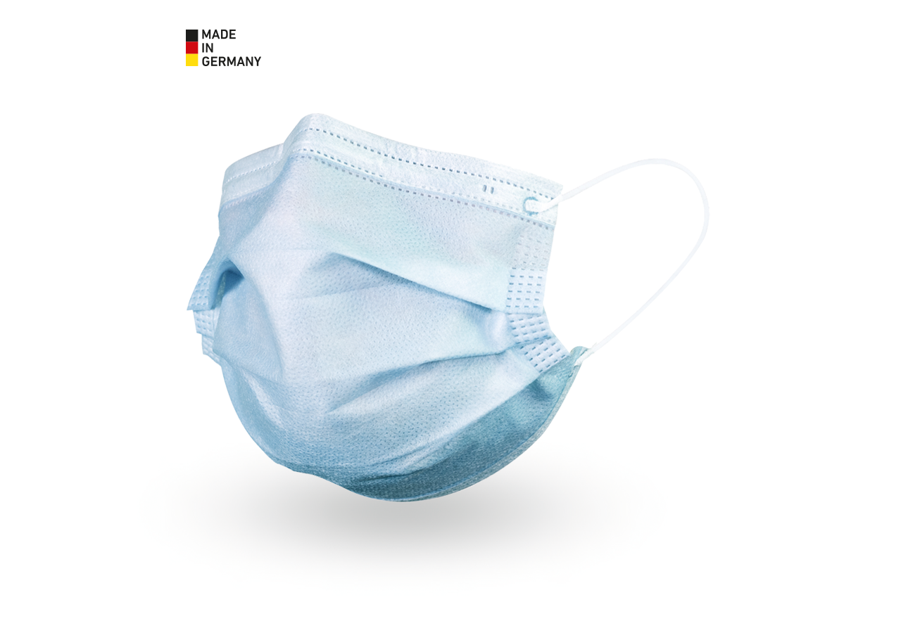 Masques de protection: Masque médical type II R, 50 pièces + bleu clair