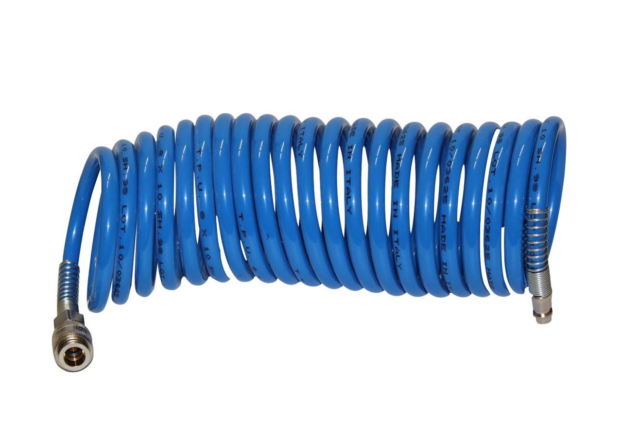 Compressed air tool | accessories: Compressed air spiral hose with connections