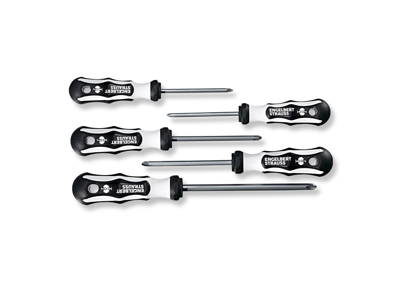 Screwdrivers: Crosshead screwdriver set, stainless steel