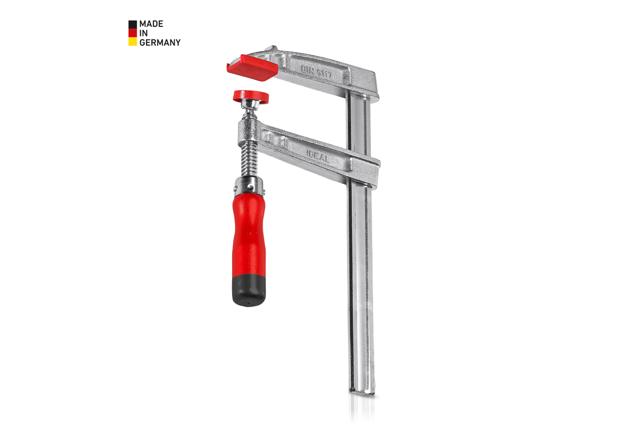 Outils de serrage: Serre-joints à serrage par vis en fonte de moulage