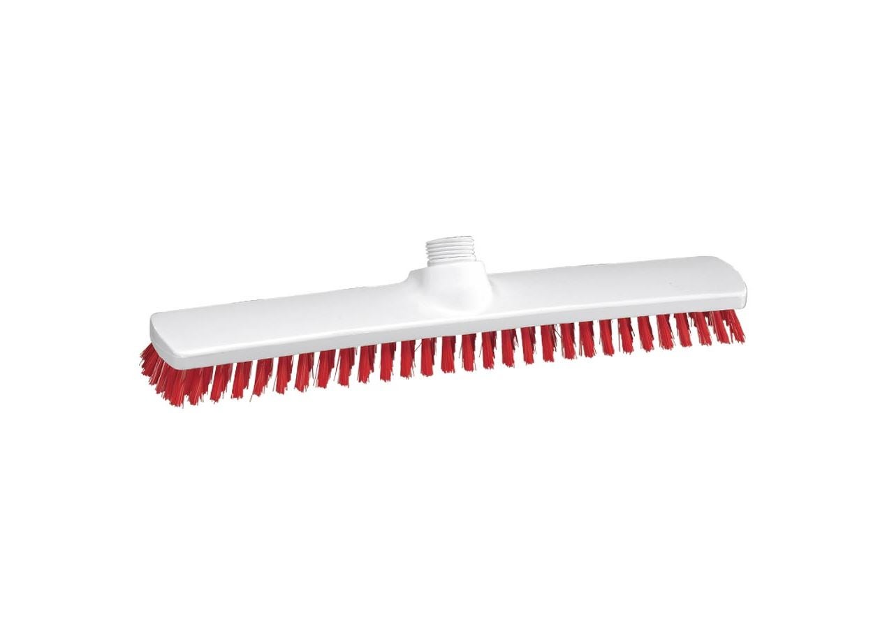 Balais | Brosses | Brosses à récurer: Faubert pour le nettoyage de grandes surfaces, bas + rouge