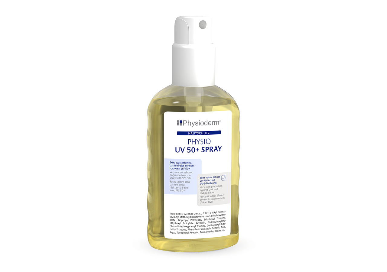 Hand cleaning | Skin protection: Sun protection spray SPF 50+