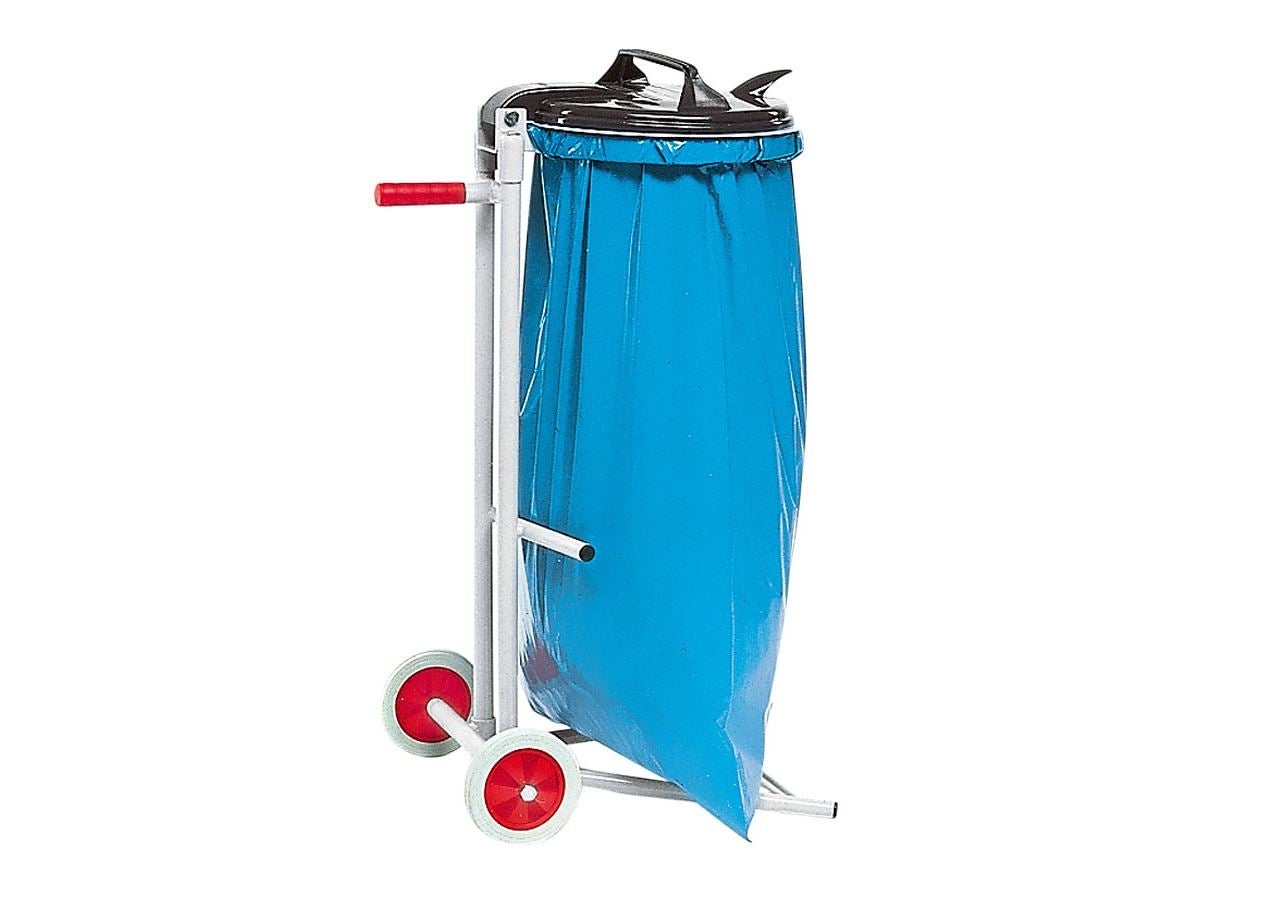 Waste bags | Waste disposal: Rubbish bin in tubular steel design