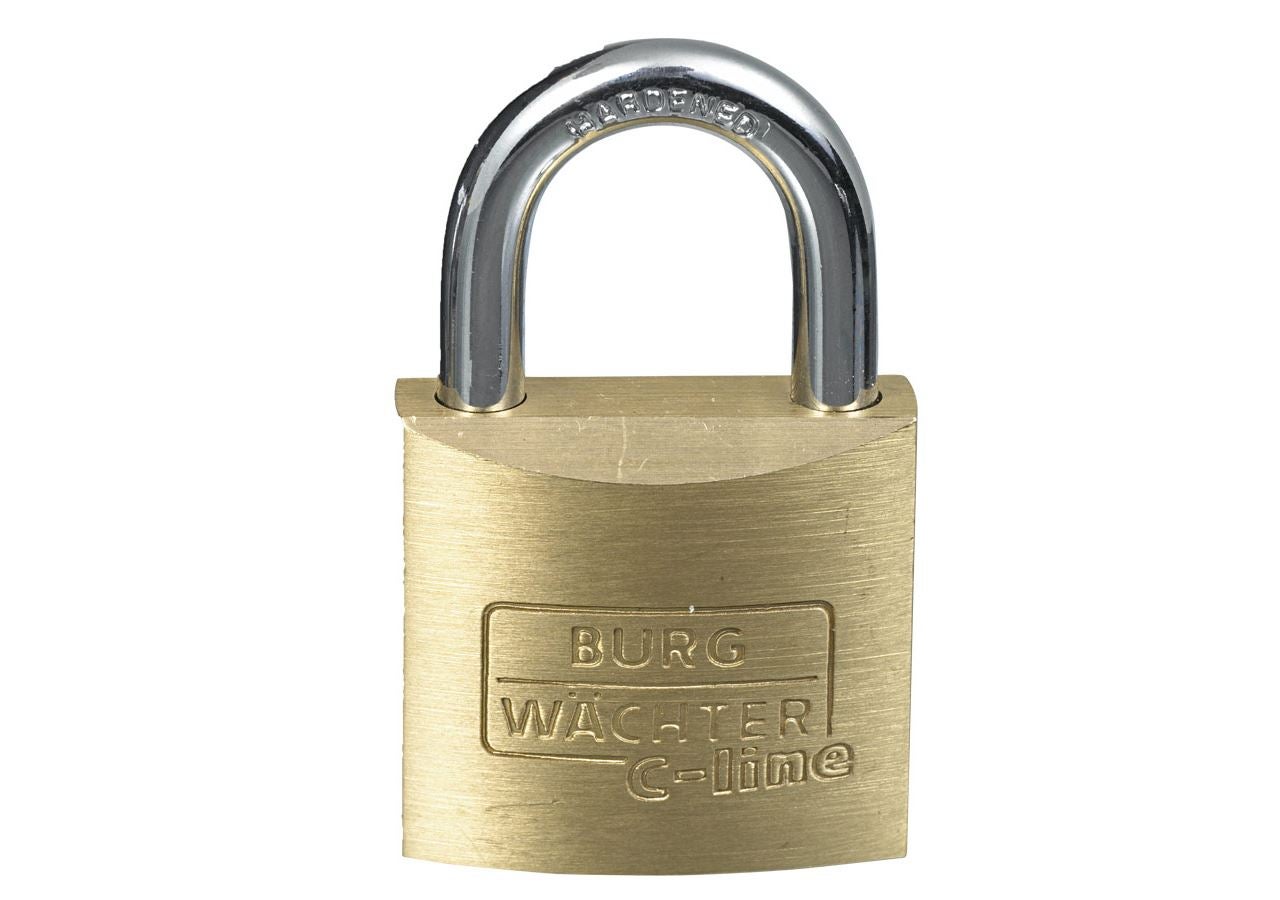 Small parts: Brass Padlock 222 C-Line